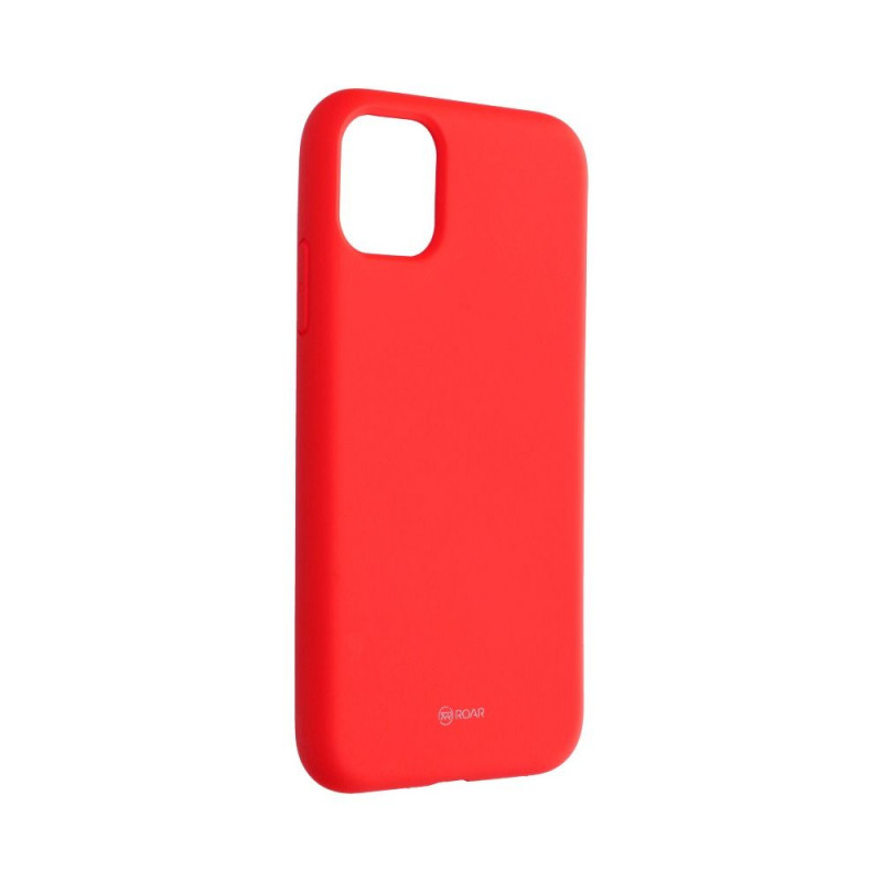 Kryt Roar Colorful Jelly na Apple iPhone 11 Broskyňovo-ružový