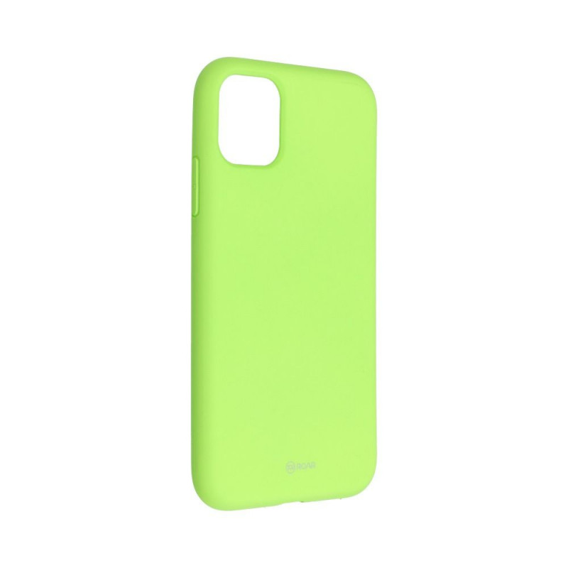Kryt Roar Colorful Jelly na Apple iPhone 11 Limetkovo zelený