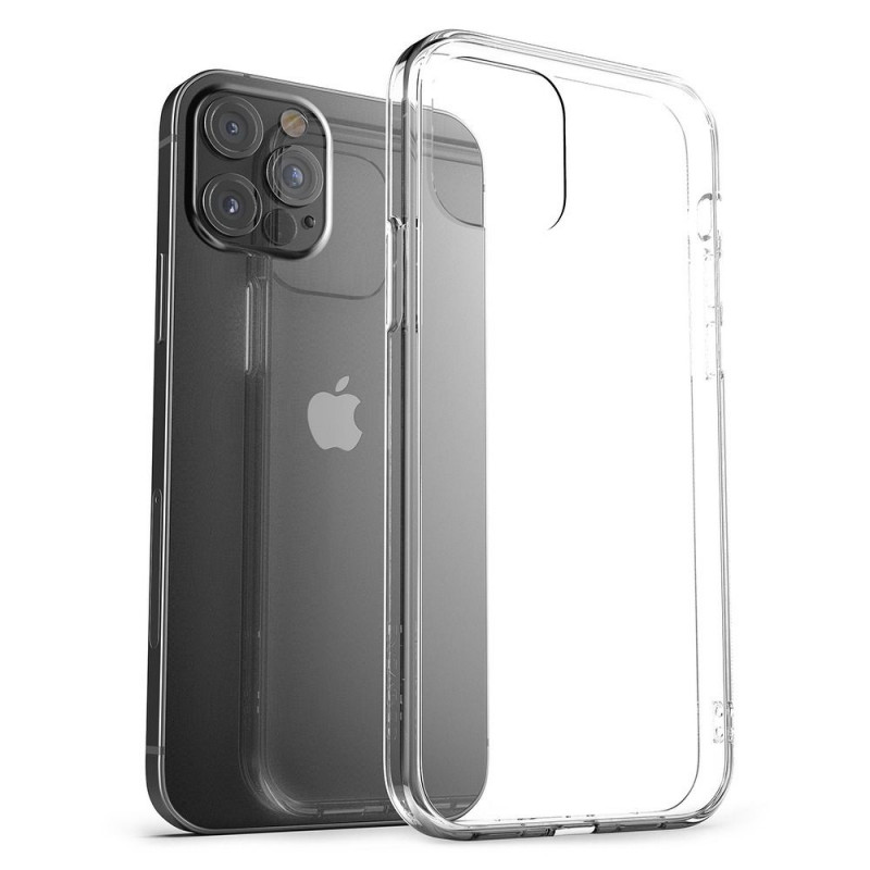 Kryt Ultra Slim 0,5mm na Apple iPhone XS Max Transparentný