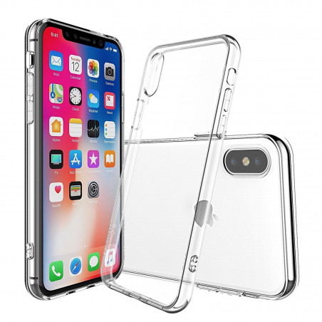 Kryt Ultra Slim 0,3mm na Apple iPhone X Transparentný