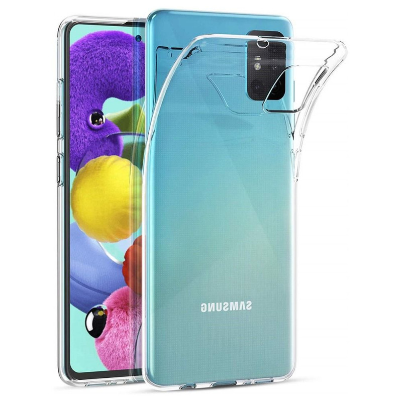 Kryt Ultra Slim 0,5mm na Samsung Galaxy A51 LTE Transparentný