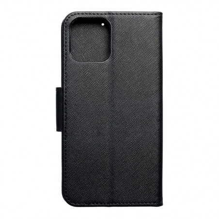 Peňaženkové puzdro Fancy Book na Apple iPhone 12 Čierny