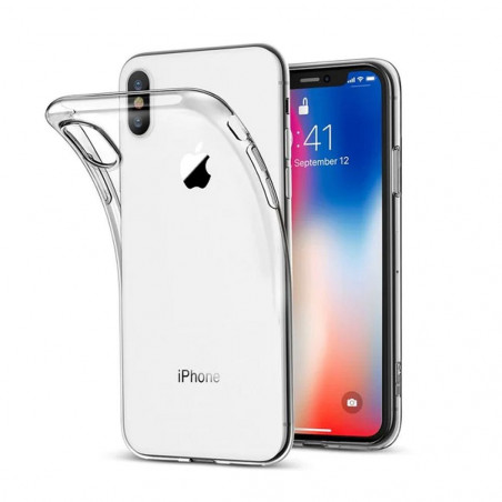 Kryt CLEAR 2mm BOX na Apple iPhone X Transparentný