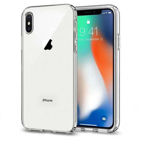 Kryt CLEAR 2mm BOX na Apple iPhone XS Transparentný