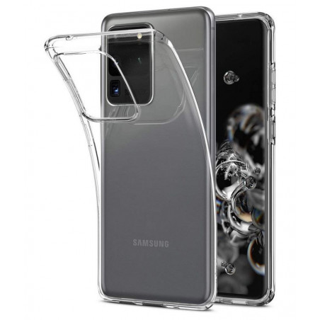 Kryt CLEAR 2mm BOX na Samsung Galaxy S20 Ultra Transparentný