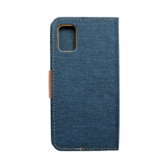 Peňaženkové puzdro CANVAS Book na Samsung Galaxy A51 5G Námornícka modrá