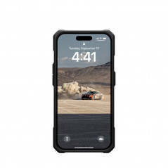 Kryt Urban Armor Gear Monarch Pro na Apple iPhone 15 Pro MagSAFE  Kevlar element green