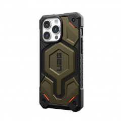 Kryt Urban Armor Gear Monarch Pro na Apple iPhone 15 Pro Max MagSAFE  Kevlar element green