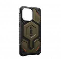 Kryt Urban Armor Gear Monarch Pro na Apple iPhone 15 Pro Max MagSAFE  Kevlar element green
