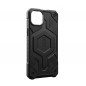 Kryt Urban Armor Gear Monarch Pro na Apple iPhone 15 Plus MagSAFE  Kevlarovo čierny