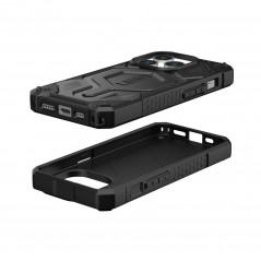 Kryt Urban Armor Gear Monarch Pro na Apple iPhone 15 Pro MagSAFE  Kevlarovo čierny