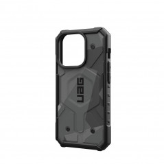 Kryt Urban Armor Gear Pathfinder na Apple iPhone 15 Pro Prémiové puzdro  MagSAFE  Geometrická kamufláž