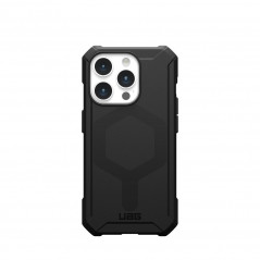 Kryt Urban Armor Gear Essential na Apple iPhone 15 Pro Prémiové puzdro  MagSAFE  Čierny