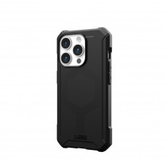 Kryt Urban Armor Gear Essential na Apple iPhone 15 Pro Prémiové puzdro  MagSAFE  Čierny