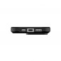 Kryt Urban Armor Gear Essential na Apple iPhone 15 Pro Prémiové puzdro  MagSAFE  Čierny