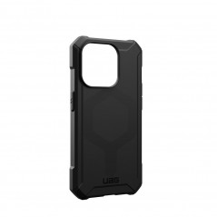 Kryt Urban Armor Gear Essential na Apple iPhone 15 Pro Prémiové puzdro  MagSAFE  Čierny