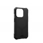 Kryt Urban Armor Gear Essential na Apple iPhone 15 Pro Prémiové puzdro  MagSAFE  Čierny