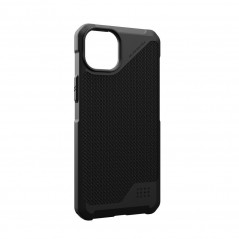 Kryt Urban Armor Gear Metropolis LT na Apple iPhone 15 Plus Prémiové puzdro  Kevlarovo čierny