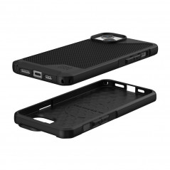 Kryt Urban Armor Gear Metropolis LT na Apple iPhone 15 Plus Prémiové puzdro  Kevlarovo čierny
