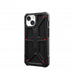 Kryt Urban Armor Gear Monarch na Apple iPhone 15 Prémiové puzdro  MagSAFE  Kevlarovo čierny