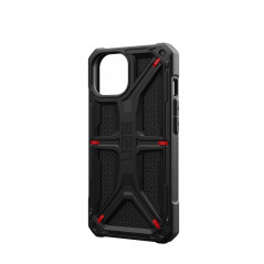 Kryt Urban Armor Gear Monarch na Apple iPhone 15 Prémiové puzdro  MagSAFE  Kevlarovo čierny