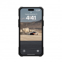 Kryt Urban Armor Gear Monarch na Apple iPhone 15 Plus Prémiové puzdro  MagSAFE  Kevlarovo čierny
