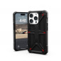 Kryt Urban Armor Gear Monarch na Apple iPhone 15 Pro Prémiové puzdro  MagSAFE  Kevlarovo čierny