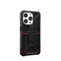 Kryt Urban Armor Gear Monarch na Apple iPhone 15 Pro Prémiové puzdro  MagSAFE  Kevlarovo čierny