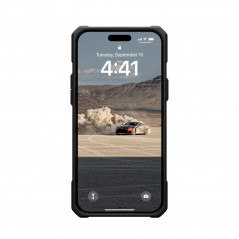 Kryt Urban Armor Gear Monarch na Apple iPhone 15 Plus Prémiové puzdro  MagSAFE  Uhlíkové vlákno