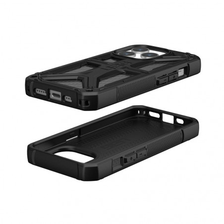 Kryt Urban Armor Gear Monarch na Apple iPhone 15 Pro Prémiové puzdro MagSAFE Uhlíkové vlákno