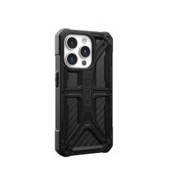 Kryt Urban Armor Gear Monarch na Apple iPhone 15 Pro Prémiové puzdro  MagSAFE  Uhlíkové vlákno