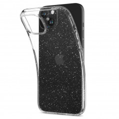 Kryt Spigen Liquid Crystal na Apple iPhone 15 Krištáľovo čistý  Trblietavý kryštál