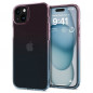 Kryt Spigen Liquid Crystal na Apple iPhone 15 Krištáľovo čistý  Do ružova