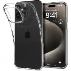 Kryt Spigen Liquid Crystal na Apple iPhone 15 Pro Max Krištáľovo čistý  Transparentný