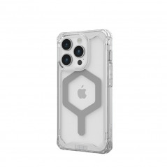 Kryt Urban Armor Gear Plyo na Apple iPhone 15 Pro Prémiové puzdro  MagSAFE  Ľadová strieborná