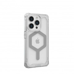 Kryt Urban Armor Gear Plyo na Apple iPhone 15 Pro Prémiové puzdro  MagSAFE  Ľadová strieborná