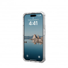 Kryt Urban Armor Gear Plyo na Apple iPhone 15 Pro Prémiové puzdro  MagSAFE  Ľadová strieborná