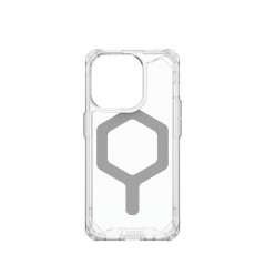 Kryt Urban Armor Gear Plyo na Apple iPhone 15 Pro Prémiové puzdro  MagSAFE  Ľadová strieborná