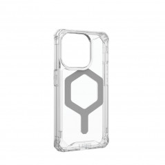 Kryt Urban Armor Gear Plyo na Apple iPhone 15 Pro Prémiové puzdro  MagSAFE  Ľadová strieborná