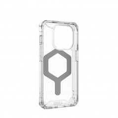 Kryt Urban Armor Gear Plyo na Apple iPhone 15 Pro Prémiové puzdro  MagSAFE  Ľadová strieborná