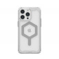 Kryt Urban Armor Gear Plyo na Apple iPhone 15 Pro Max Prémiové puzdro  MagSAFE  Ľadová strieborná