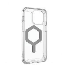 Kryt Urban Armor Gear Plyo na Apple iPhone 15 Pro Max Prémiové puzdro  MagSAFE  Ľadová strieborná