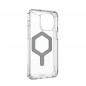 Kryt Urban Armor Gear Plyo na Apple iPhone 15 Pro Max Prémiové puzdro  MagSAFE  Ľadová strieborná