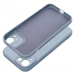 Kryt Silicone Mag Cover na Apple iPhone 15 MagSAFE  Svetlo modrý