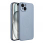 Kryt Silicone Mag Cover na Apple iPhone 15 Plus MagSAFE  Svetlo modrý