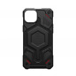 Kryt Urban Armor Gear Monarch Pro na Apple iPhone 15 Plus MagSAFE  Kevlarovo čierny