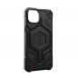 Kryt Urban Armor Gear Monarch Pro na Apple iPhone 15 Plus MagSAFE  Kevlarovo čierny