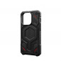 Kryt Urban Armor Gear Monarch Pro na Apple iPhone 15 Pro MagSAFE  Kevlarovo čierny