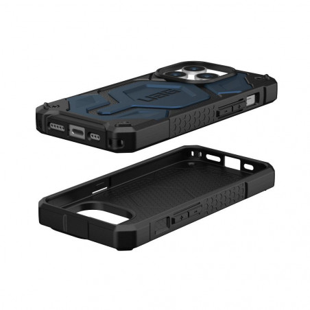 Kryt Urban Armor Gear Monarch Pro na Apple iPhone 15 Pro MagSAFE Kevlarovo čierny