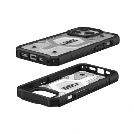 Kryt Urban Armor Gear Pathfinder na Apple iPhone 15 Pro Prémiové puzdro MagSAFE Ľadová